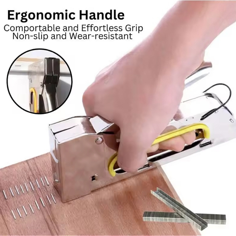 DIY クラフトマニュアルハンドステープルガンポータブルタッ - Leatherwork Manual のレビューと価格