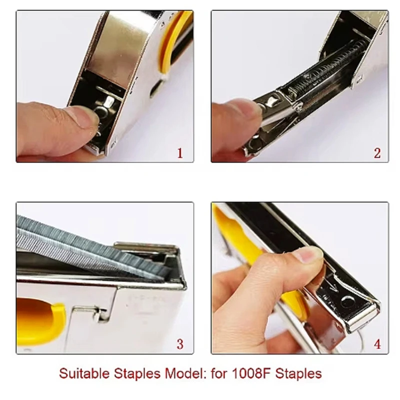 DIY クラフトマニュアルハンドステープルガンポータブルタッ - Leatherwork Manual のレビューと価格