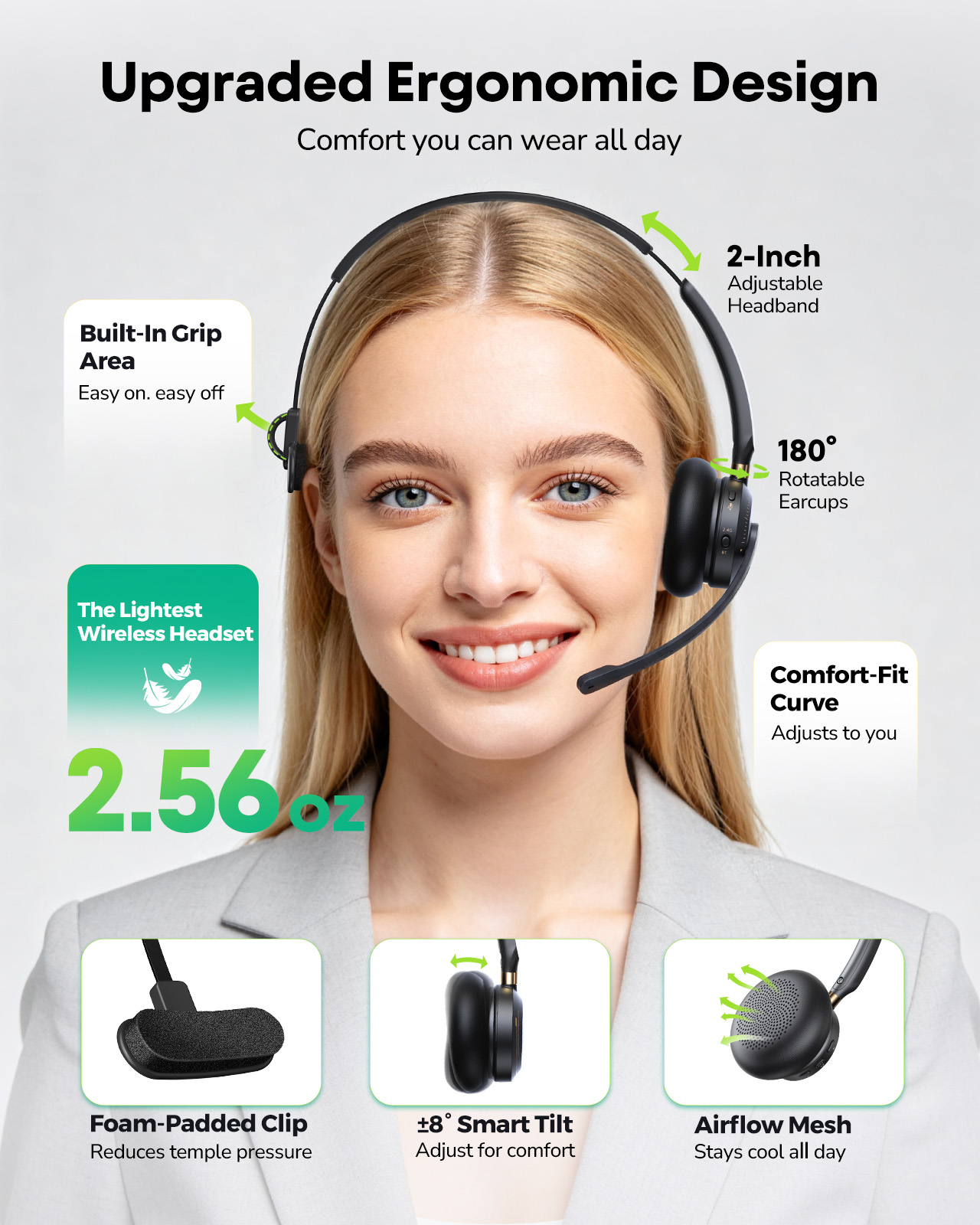 Acer ワイヤレスヘッドセット マイク付き 仕事用 AI  - Leatherwork Manual のレビューと価格