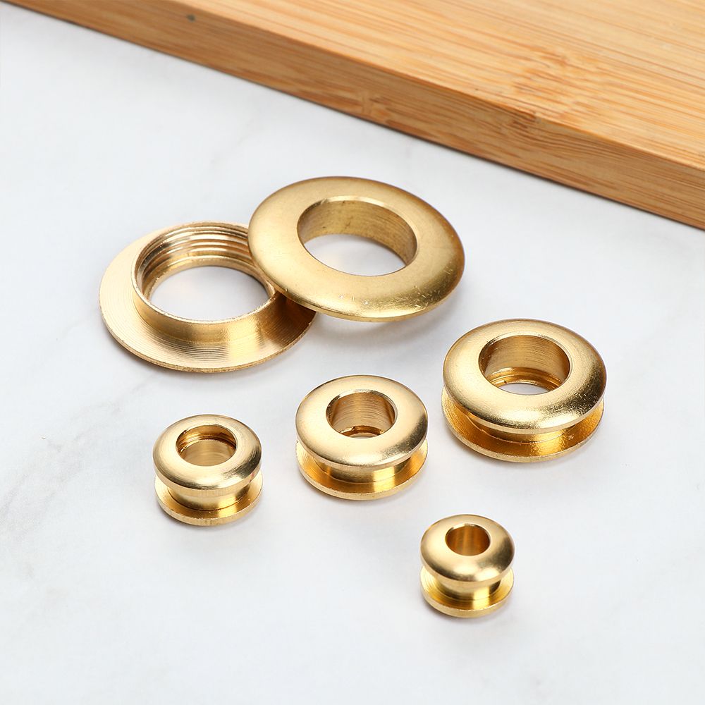 丈夫な真ちゅう製のアイレット,2ピース,食器洗い機付き,革製 - Leatherwork Eyelets のレビューと価格