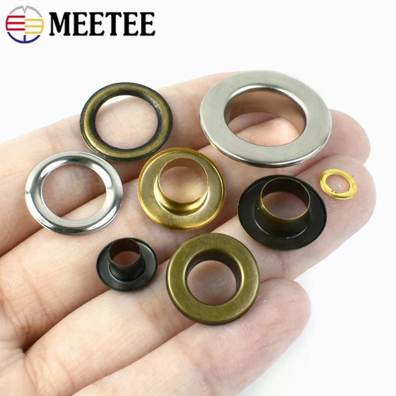 50 個 3.5-15 ミリメートル金属アイレット O リン - Leatherwork Eyelets のレビューと価格