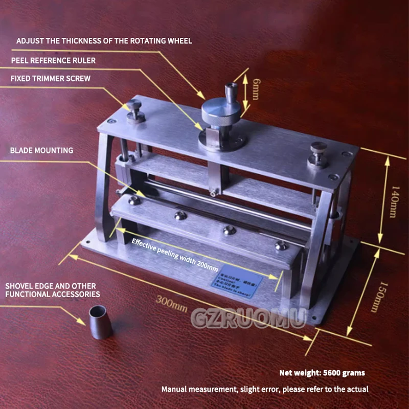 DIY手動革漉き機 304ステンレス鋼製 クラフトカッティン - Leatherwork Manual のレビューと価格