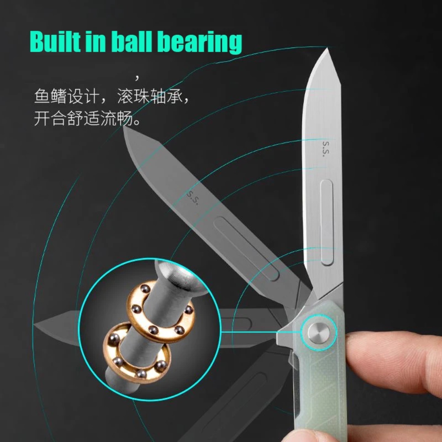 交換可能な刃付きの新しいナイフ、G10グリップ、紙や革の手動 - Leatherwork Manual のレビューと価格