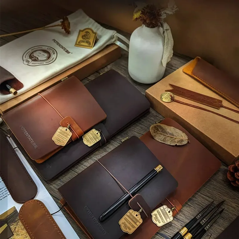 鉢植えの水彩スケッチブック,綿100% のトラベルカバー,ク - Leather Work Notepad のレビューと価格