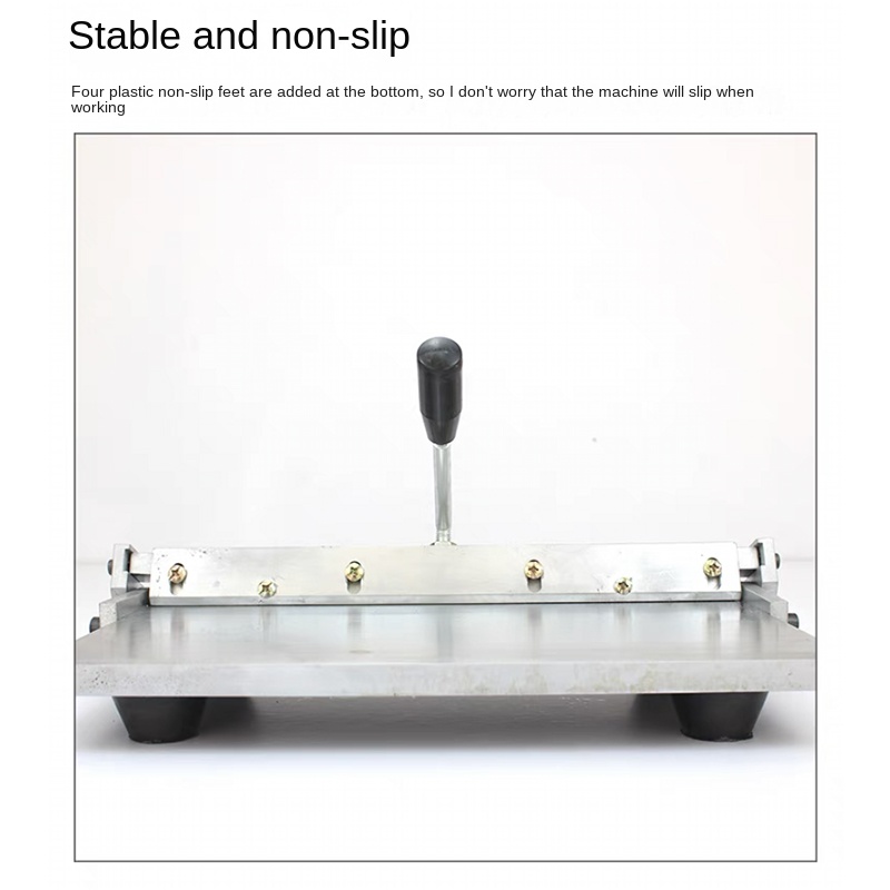 ステンレス鋼手動折り機 12/14 インチ財布折り目革接着曲 - Leatherwork Manual のレビューと価格